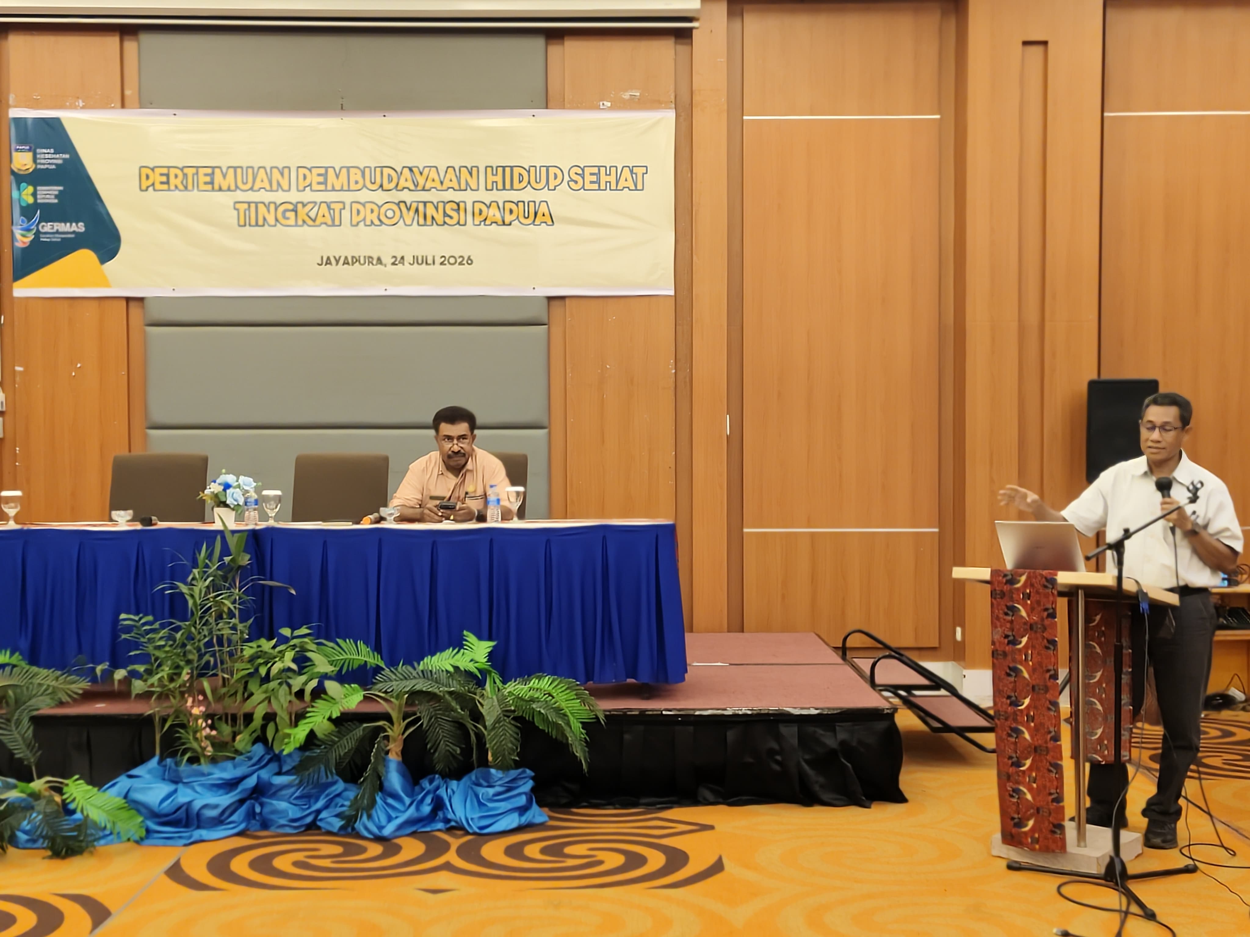 Sambutan Plt. Kepala Dinas Kesehatan Provinsi Papua